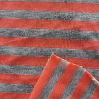 Polyester Silver Metallic Stripe