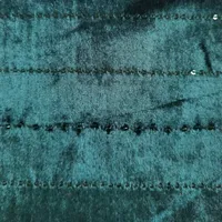 Woven Velvet Sequin Embroidery