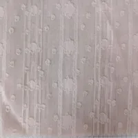 シフォンクリンクルジャカードシルバーライン