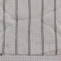 White-ground Black-stripe Jacquard