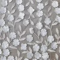 All Polyester Net Applique Embroidery