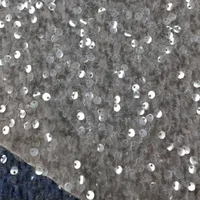 ポリウレタンベルベットスパンコール刺繍