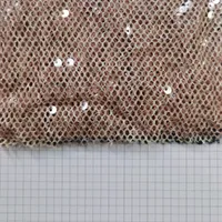 ナイロンシルバーワイヤービッグアイメッシュビーズピース刺繍
